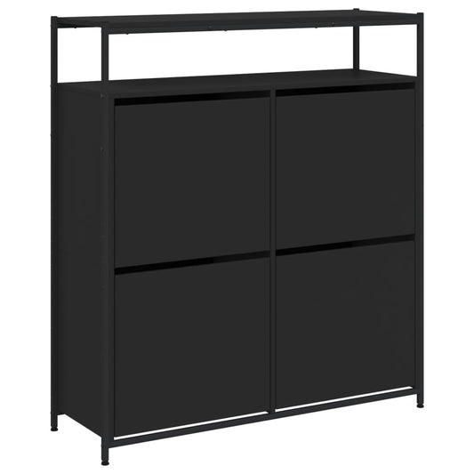 Shoe Cabinet Natural Solid Pine Medium 2 Drawers