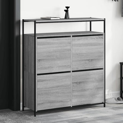 Shoe Cabinet Natural Solid Pine Medium 2 Drawers