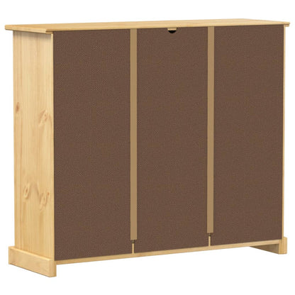 4 Drawers Natural Pine Wood Shoe Cabinet Small & Medium & Tall