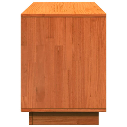 Tone Shoe Bench Grained Old Walnut 4 Open Compartments