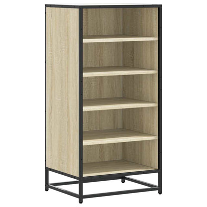 Flow Shoe Rack Grained Old Sonoma & Metal 5 Compartments