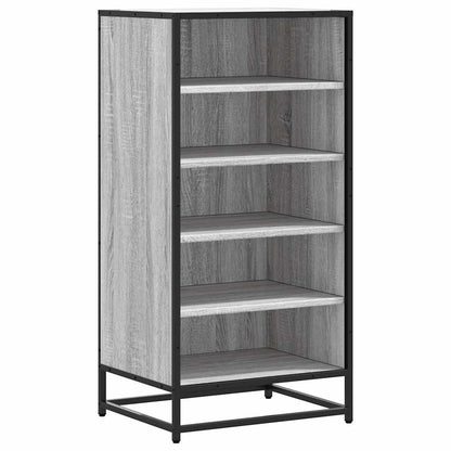 Flow Shoe Rack Grained Old Sonoma & Metal 5 Compartments