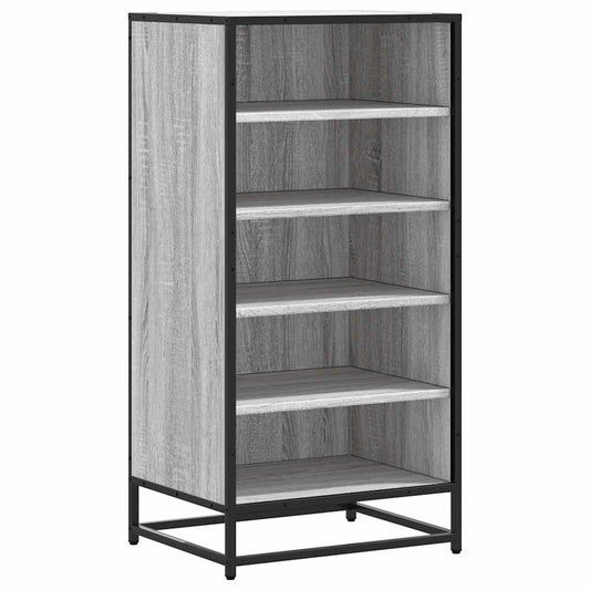 Flow Shoe Rack Grained Old Sonoma & Metal 5 Compartments