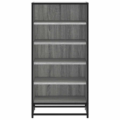 Flow Shoe Rack Grained Old Sonoma & Metal 5 Compartments