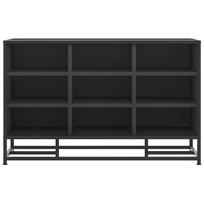 Shoe Bench Old, Hand-Finished Wood Wide & Deep 9 Compartments