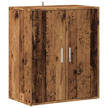 Shoe Cabinet Old, Aritsan Wood Medium 2 Sections