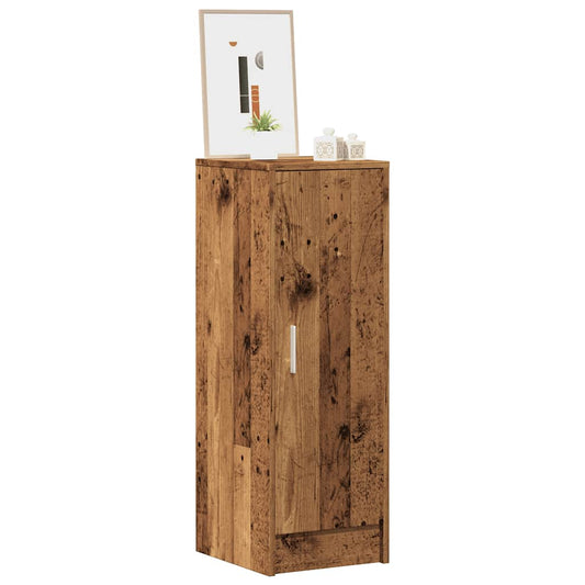 Shoe Cabinet Old, Aritsan Wood Tall 1 Section