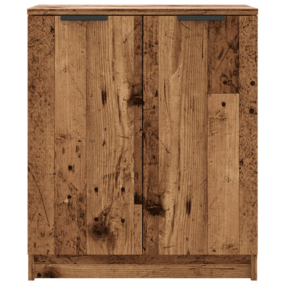 Haven Shoe Cabinet Old Pine 2 Compartments