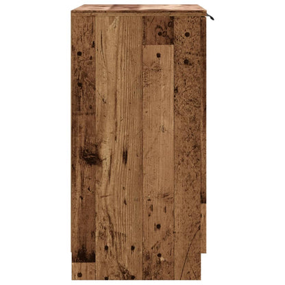 Haven Shoe Cabinet Old Pine 2 Compartments