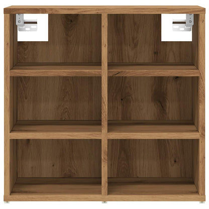 Luxe Shoe Cabinet Natural Grained Oak 6 Compartments Wide & Deep