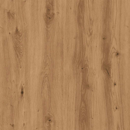 Luxe Shoe Cabinet Natural Grained Oak 6 Compartments Wide & Deep