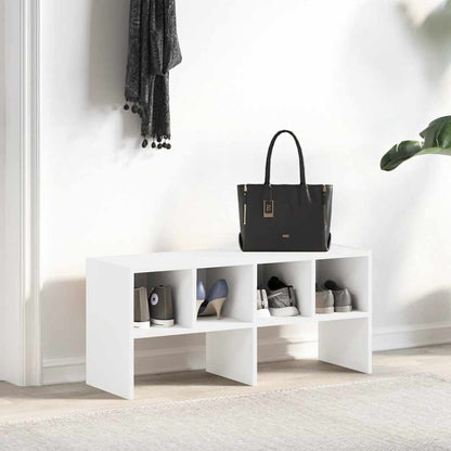 Shoe Cabinet 4 Compartments Stackable Medium
