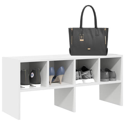Shoe Cabinet 4 Compartments Stackable Medium