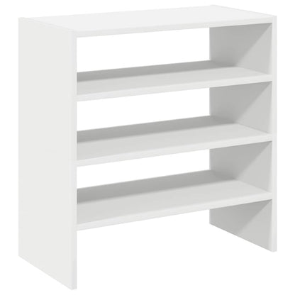 Set of 2 Shoe Rack Sonoma Oak Stackable Medium