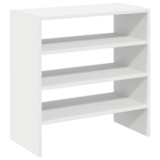 Set of 2 Shoe Rack Sonoma Oak Stackable Medium