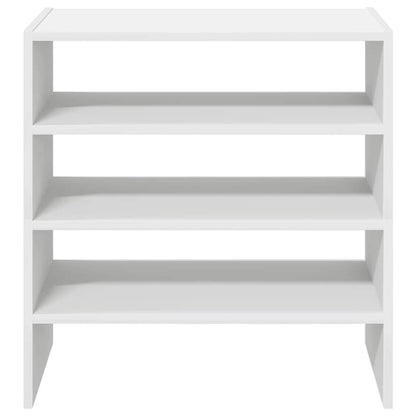 Set of 2 Shoe Rack Sonoma Oak Stackable Medium