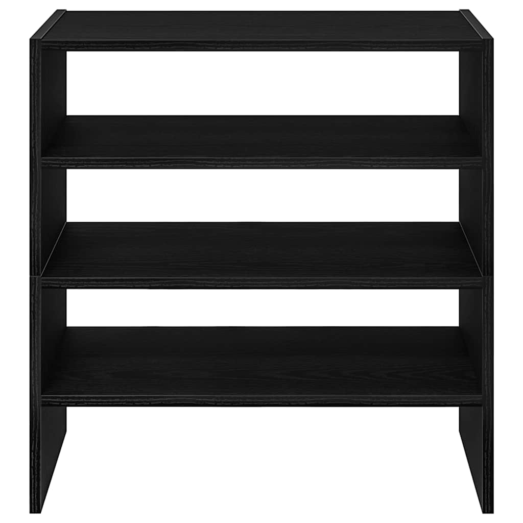 Set of 2 Shoe Rack Sonoma Oak Stackable Medium