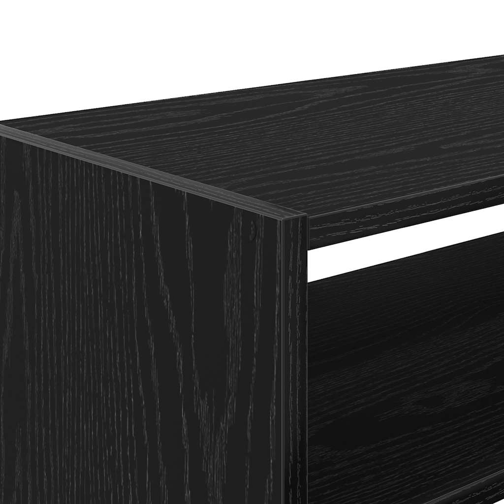 Set of 2 Shoe Rack Sonoma Oak Stackable Medium