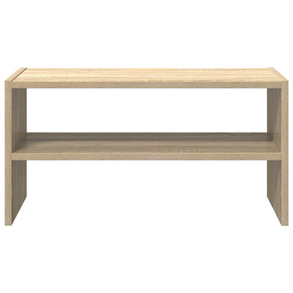 Shoe Rack Sonoma Oak Stackable Small