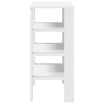 Modern 15 Pair 24" Oak Shoe Rack With 3-Tiers