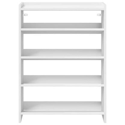 Modern 12 Pair 23" Wooden Shoe Rack With 4-Tiers