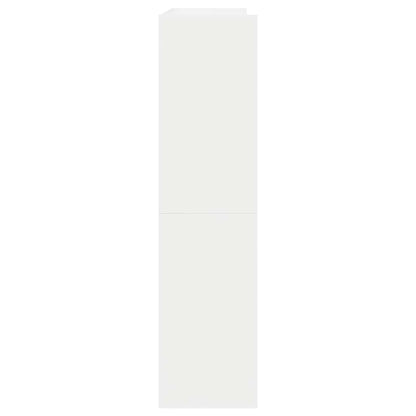 Shoe Cabinet Natural Wood 5 Open Compartments Medium