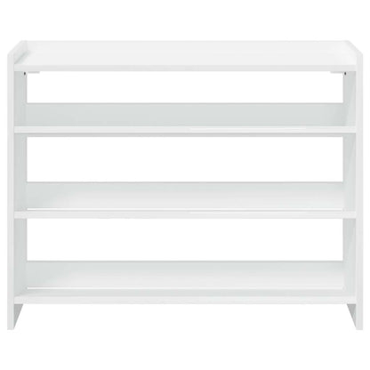 Modern 12 Pair 23" Oak Shoe Rack With 3-Tiers