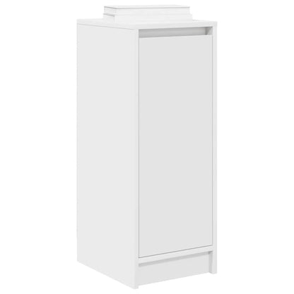 Shoe Cabinet Warm-toned Wood Medium Height 1 Compartment