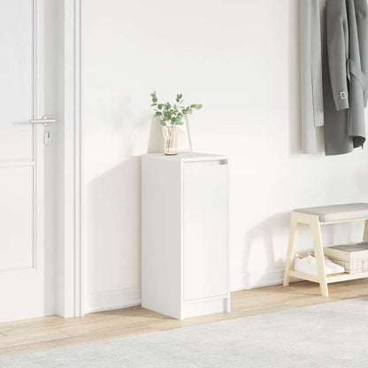 Shoe Cabinet Warm-toned Wood Medium Height 1 Compartment