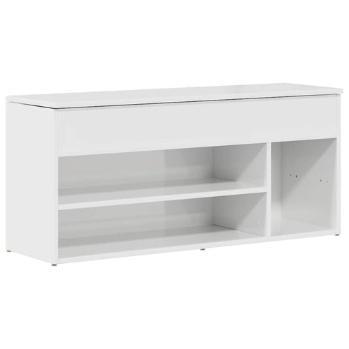 Shoe Bench Natural Wood 5 Compartments Wide & Deep