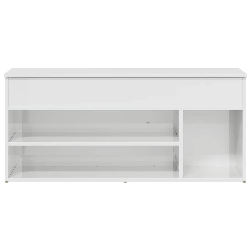 Shoe Bench Natural Wood 5 Compartments Wide & Deep