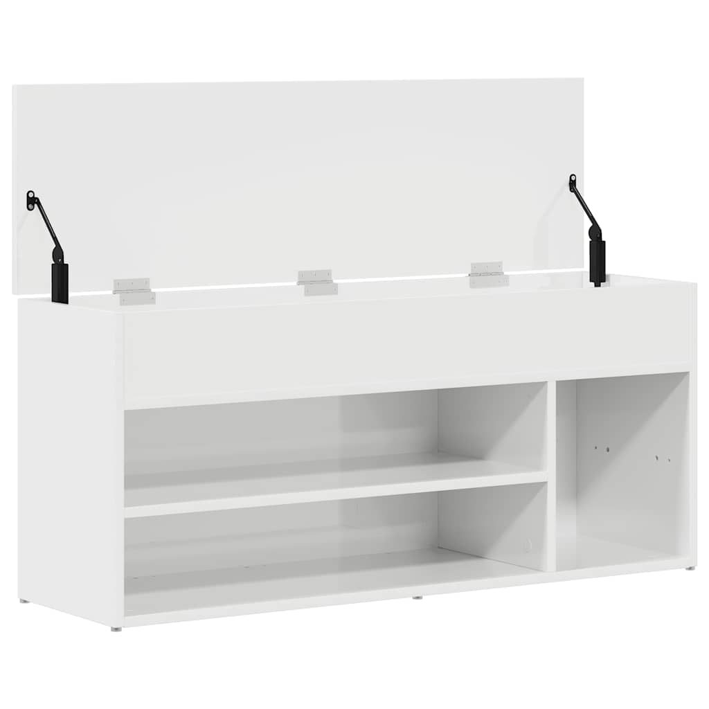 Shoe Bench Natural Wood 5 Compartments Wide & Deep