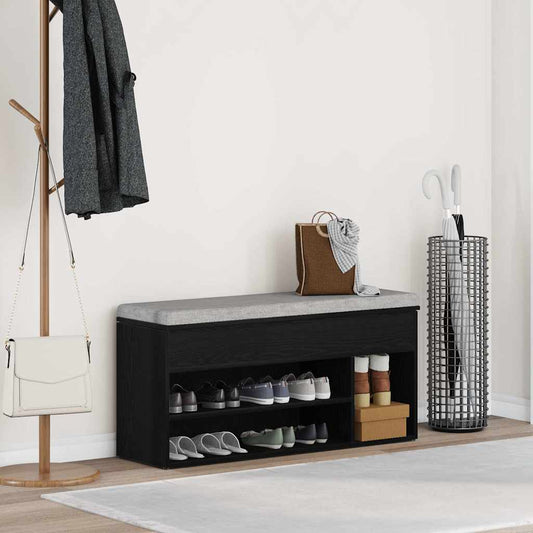 Contemporary Shoe Bench Ashwood Wide & Deep